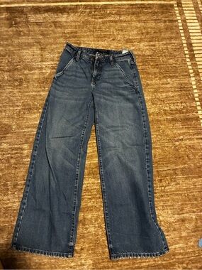 Wide leg banana republic jeans
